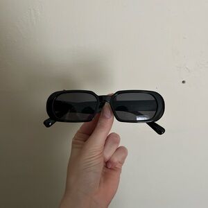 Princess Polly Black Sunglasses